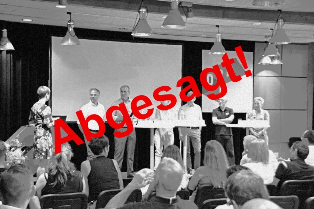 Absage Berufsbildungsnetzwerk